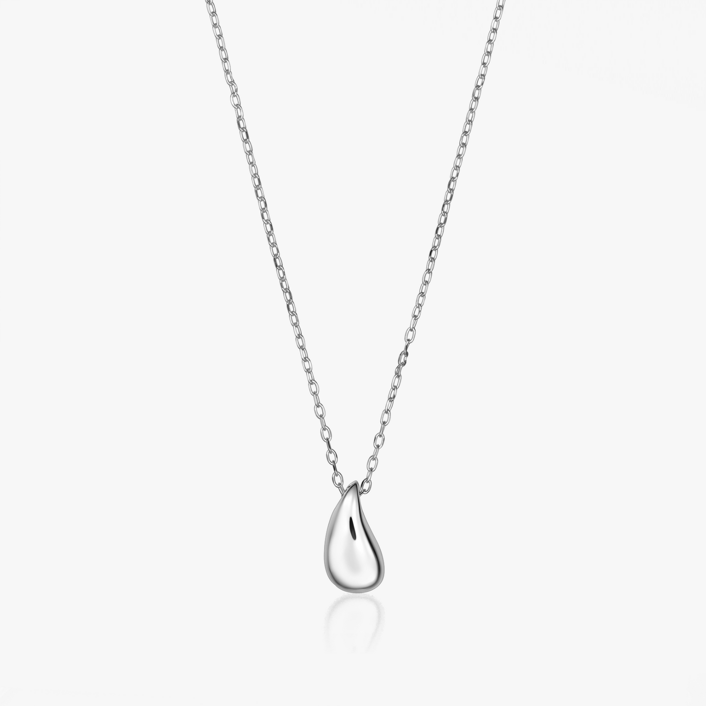 Colier din argint Silver Drop - Indira