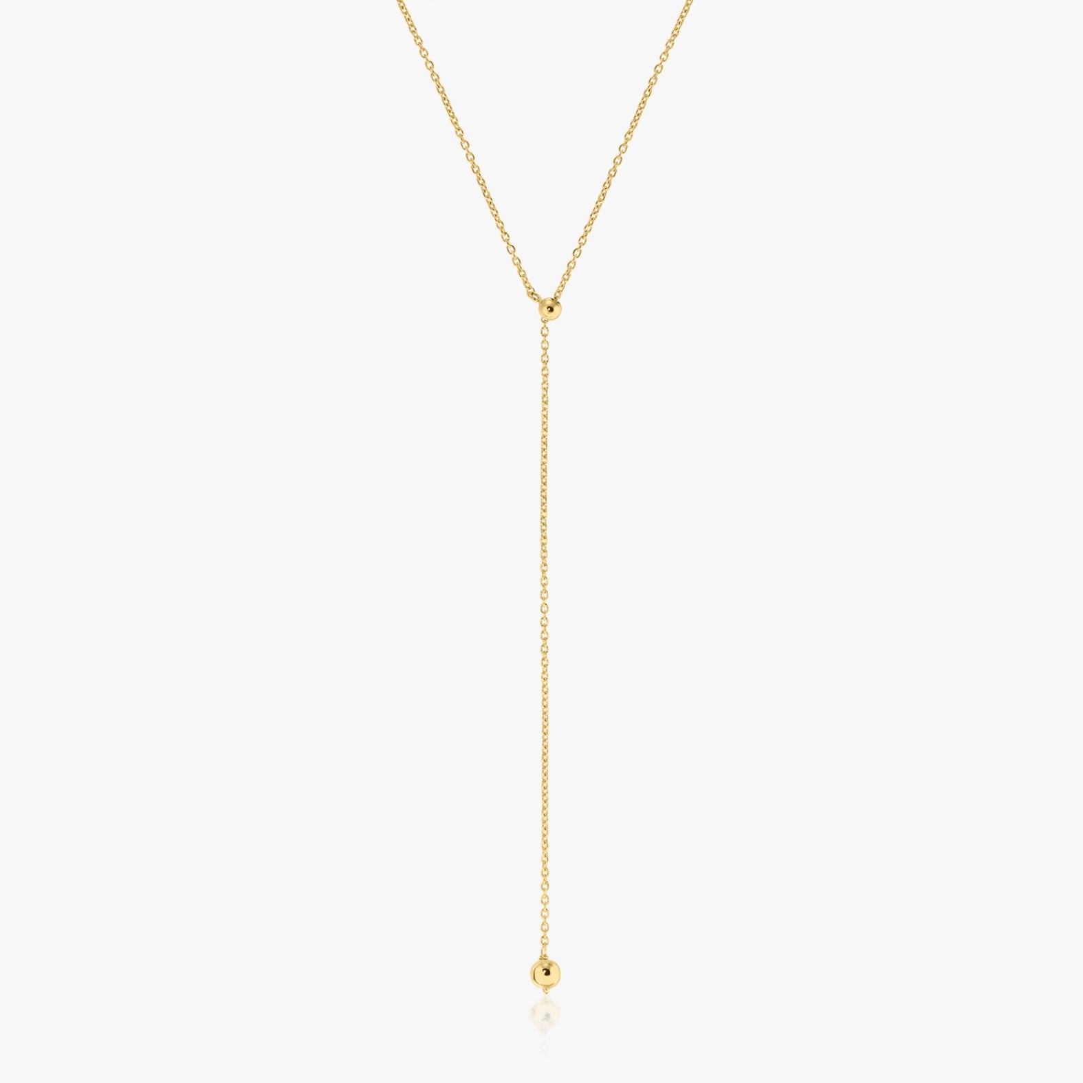 Stříbrný náhrdelník pozlacený Bola - Indira