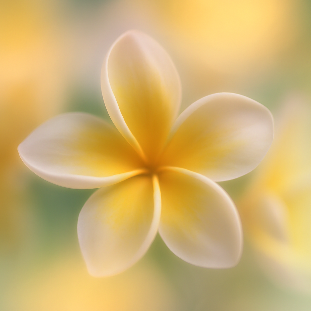 Přívěsek ze žlutého zlata Wildflower – Zirkon - Indira