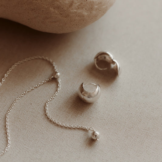 Stříbrné náušnice Stella - Indira