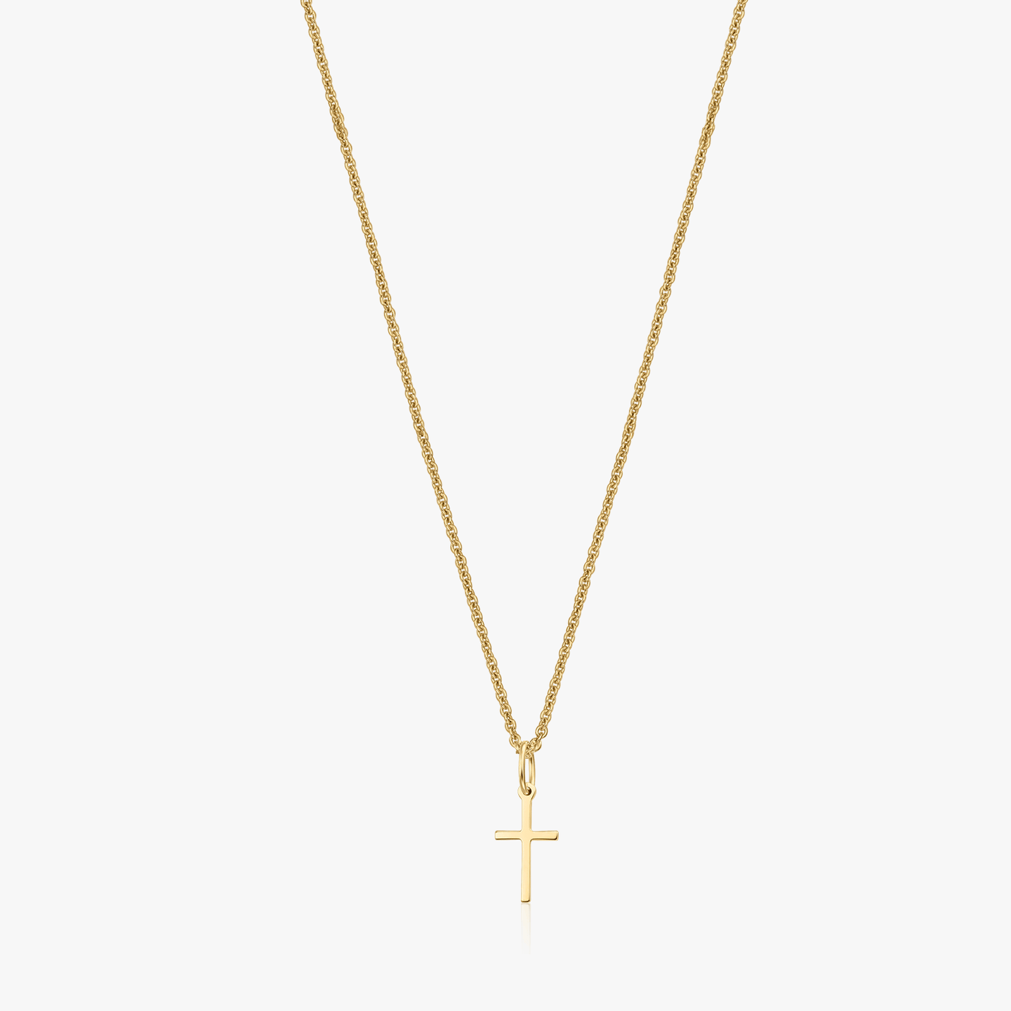 Zlatý náhrdelník Faith - Žluté zlato - Indira
