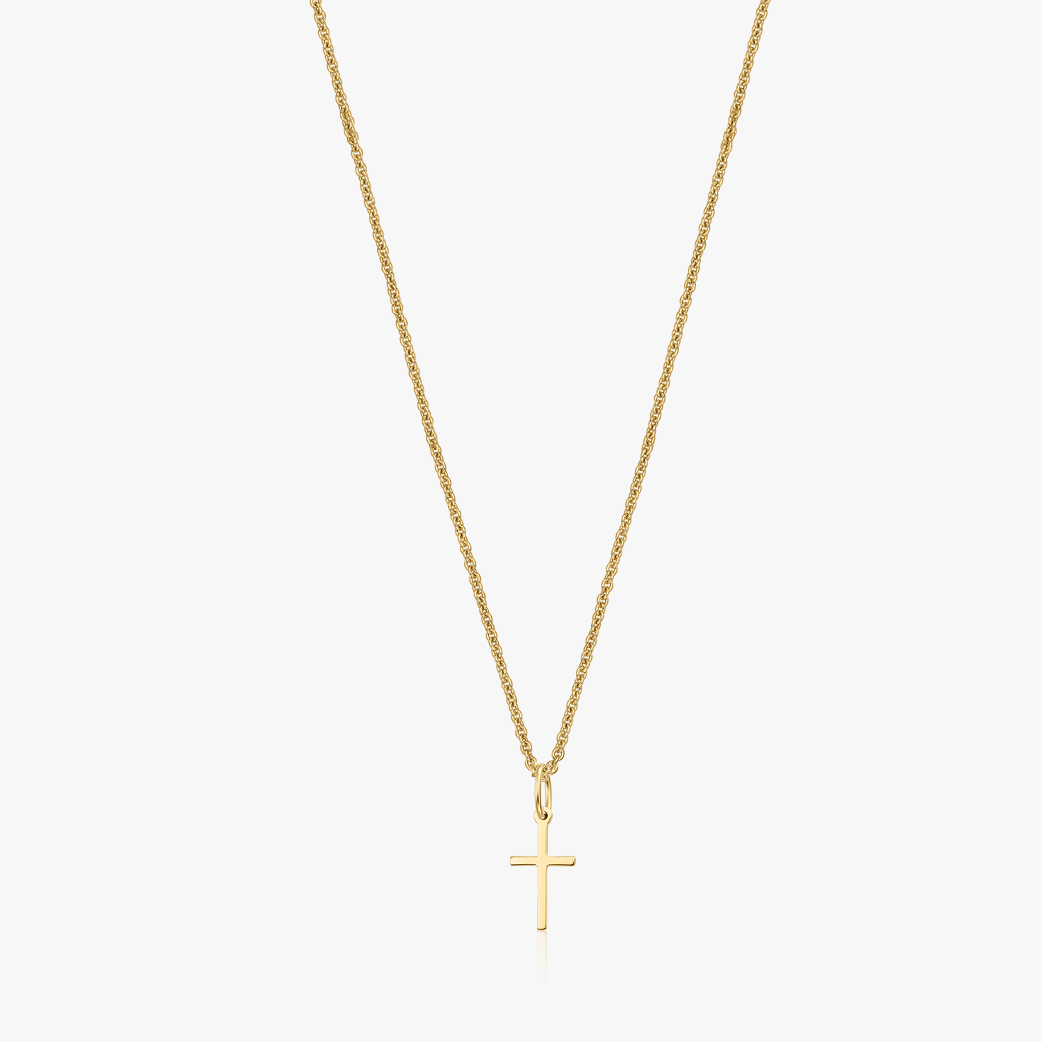 Zlatý náhrdelník Faith - Žluté zlato - Indira