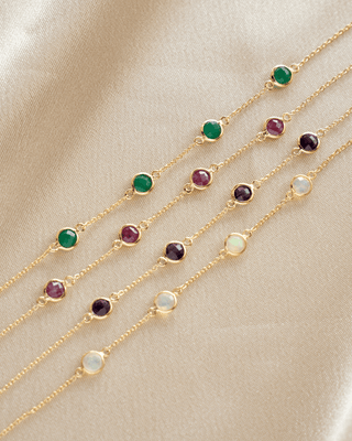 Kolekce Náramky s Přírodními Kameny