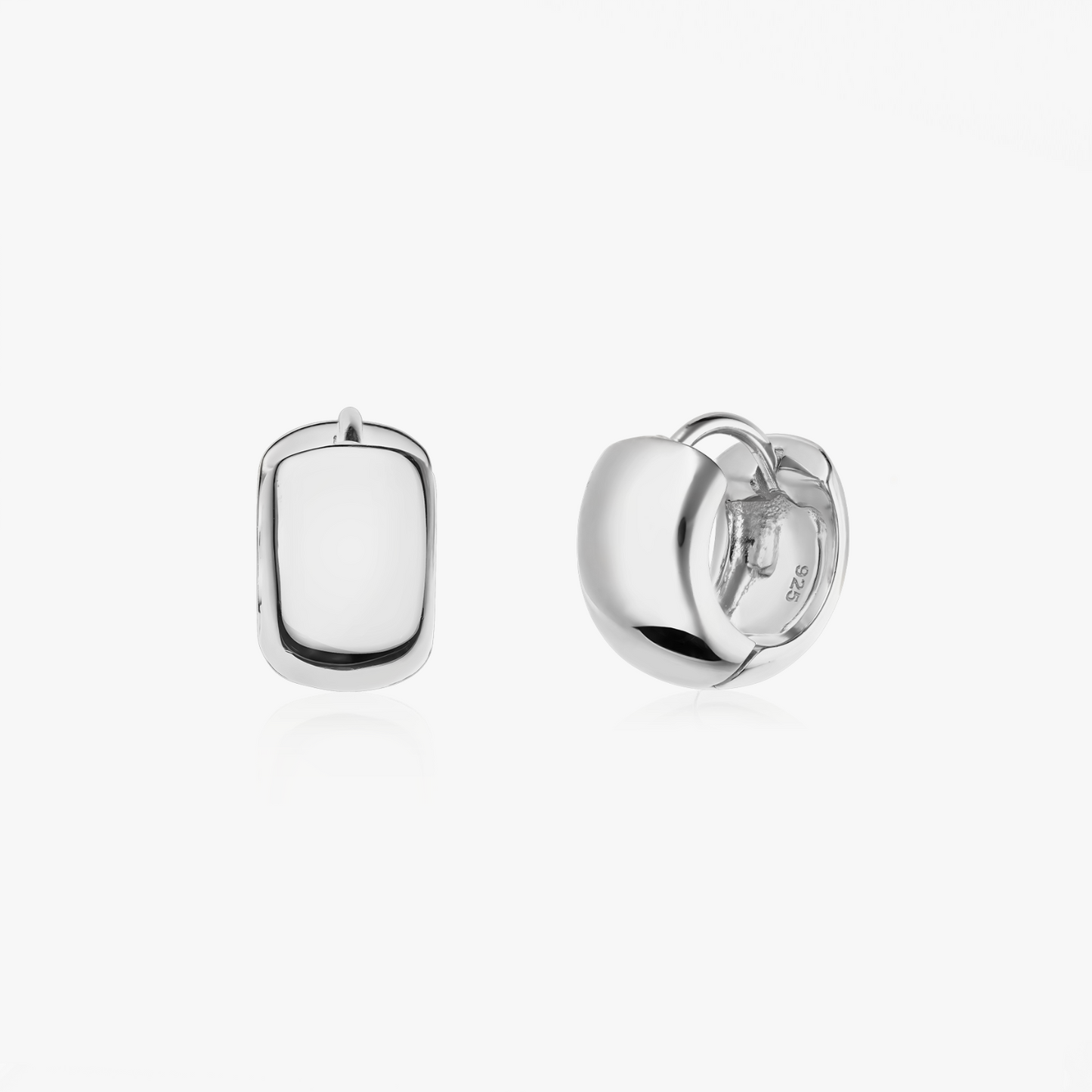 Stříbrné náušnice Bold Mini Hoops - Indira