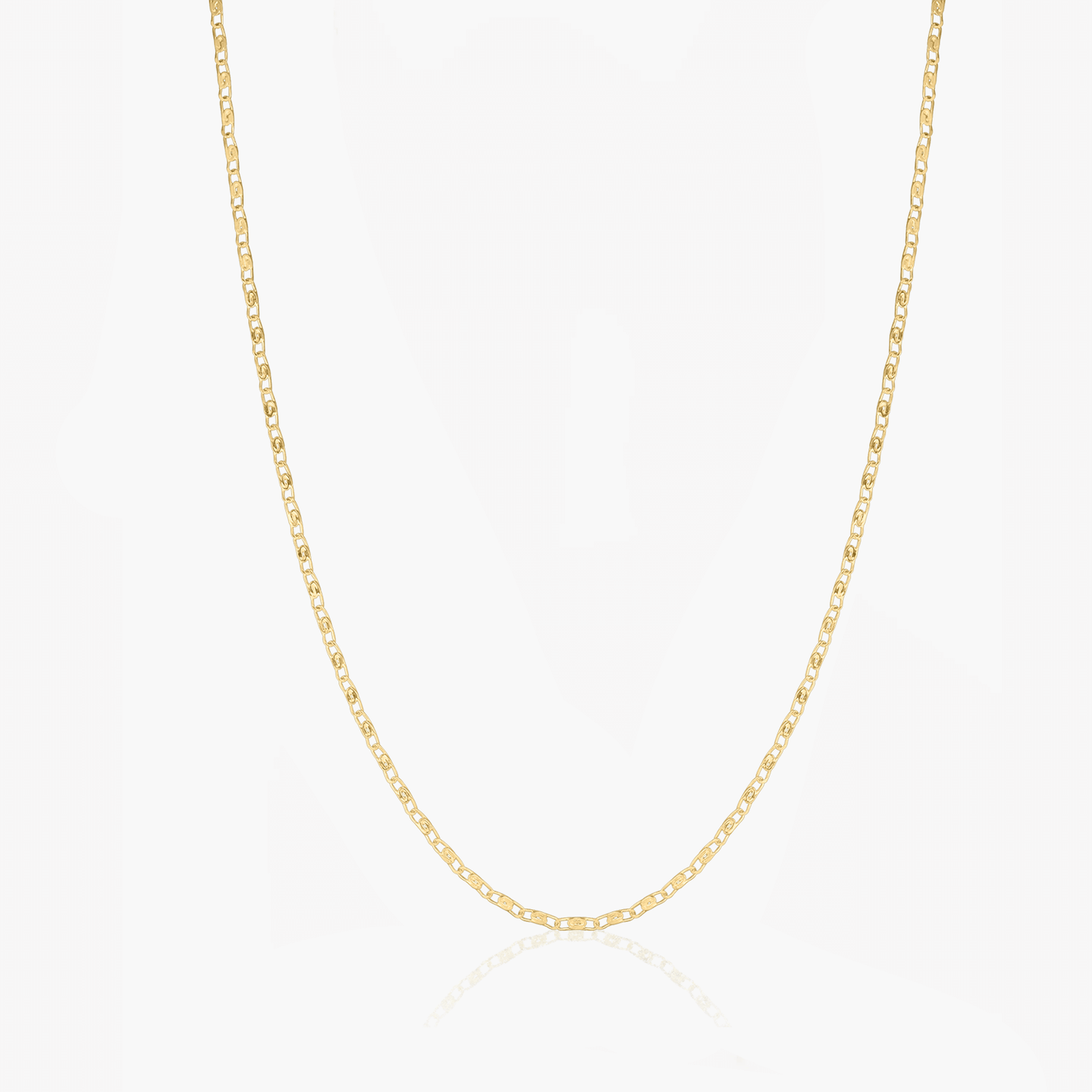 Colier din argint Golden Anchor - Indira