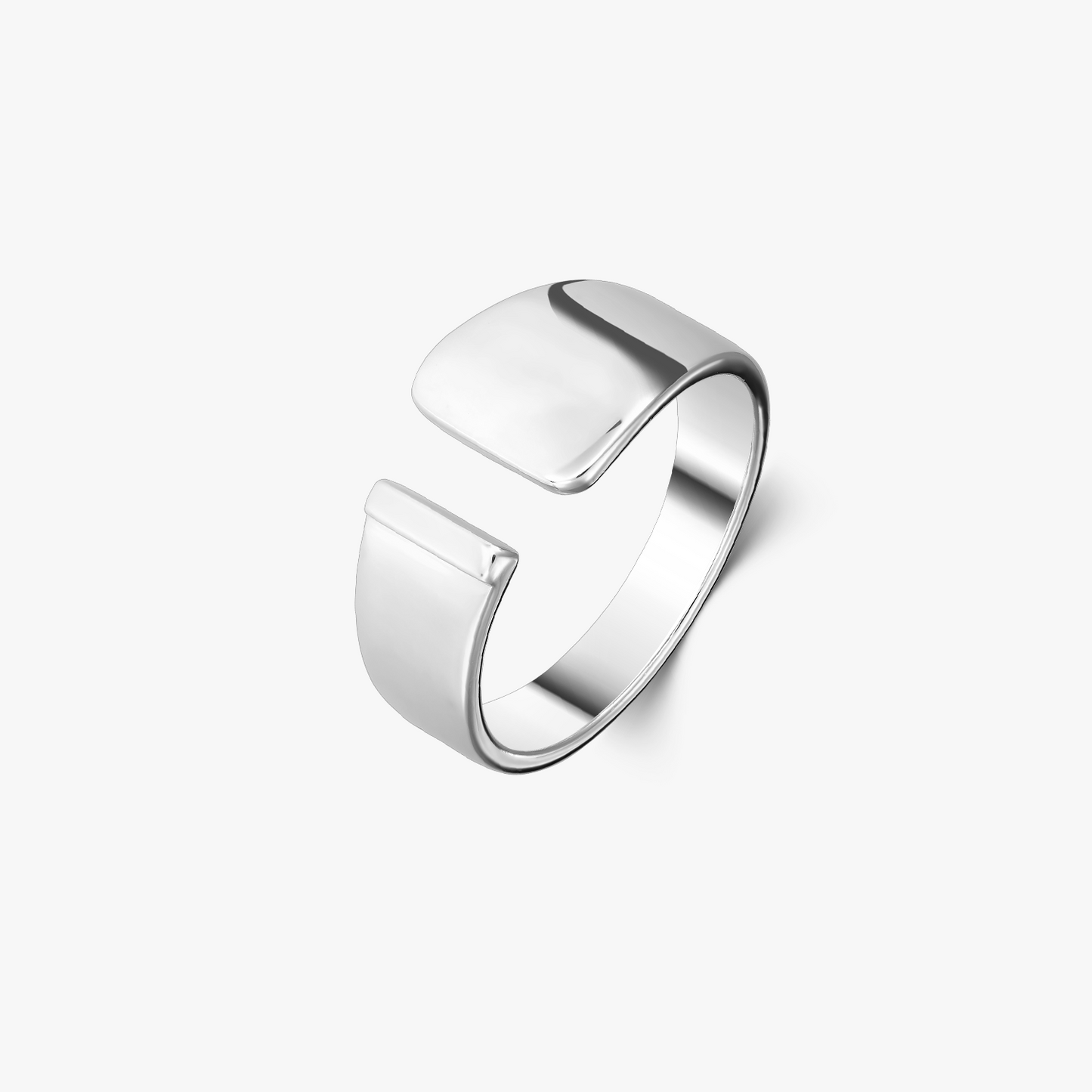 Stříbrný prsten Bennett - Nastavitelný - Indira