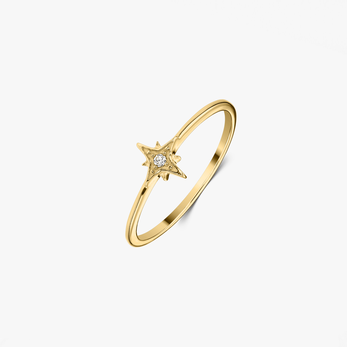 Stříbrný prsten Golden Hera - Zirkon - Indira