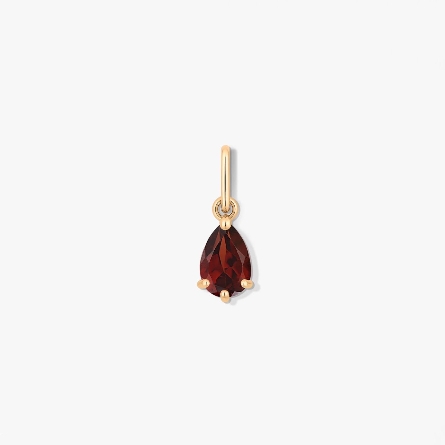 Přívěsek zlatý Birthstone January - Granát
