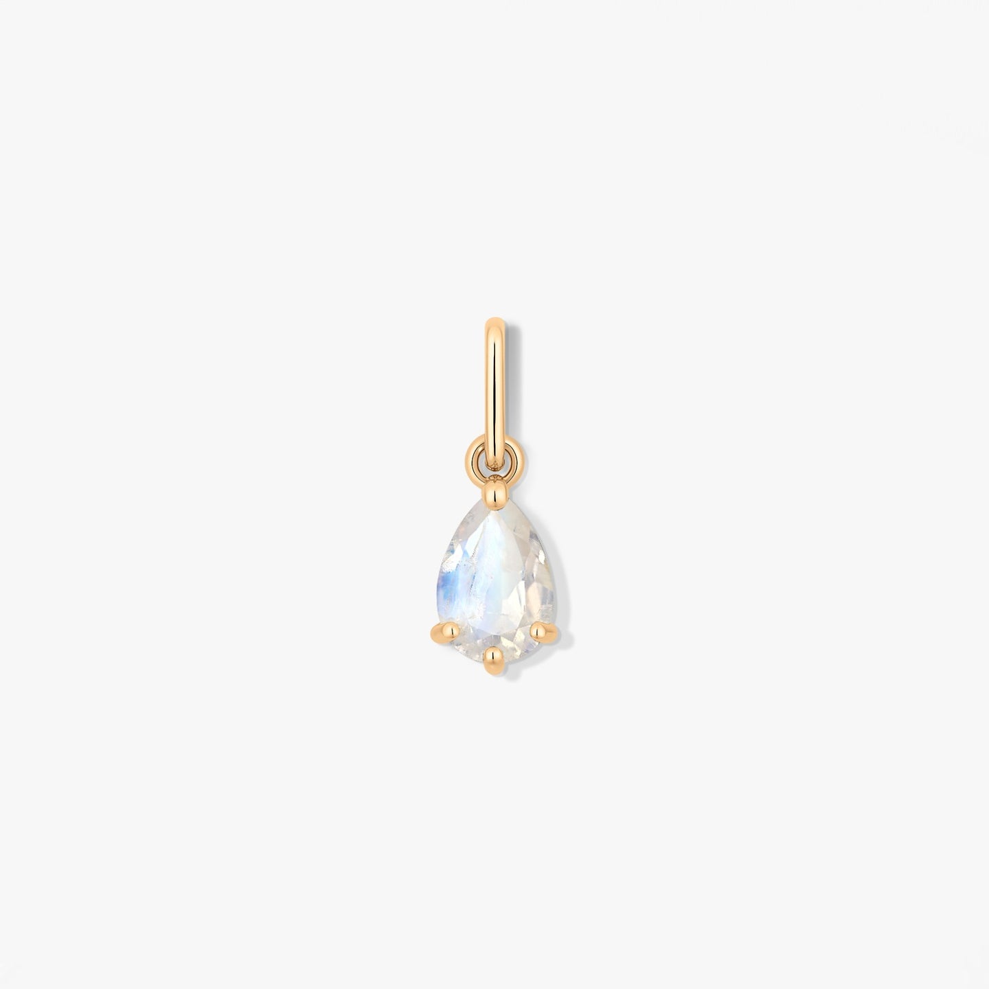 Zlatý přívěsek Birthstone June - Měsíční Kámen