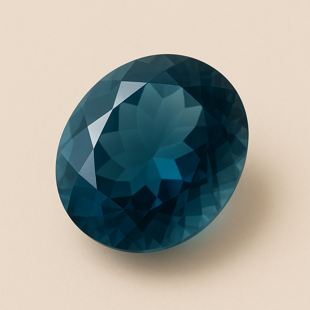 Topaz Londýnský Modrý