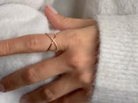 Prsten ze žlutého zlata 14k Radiant - Zirkon