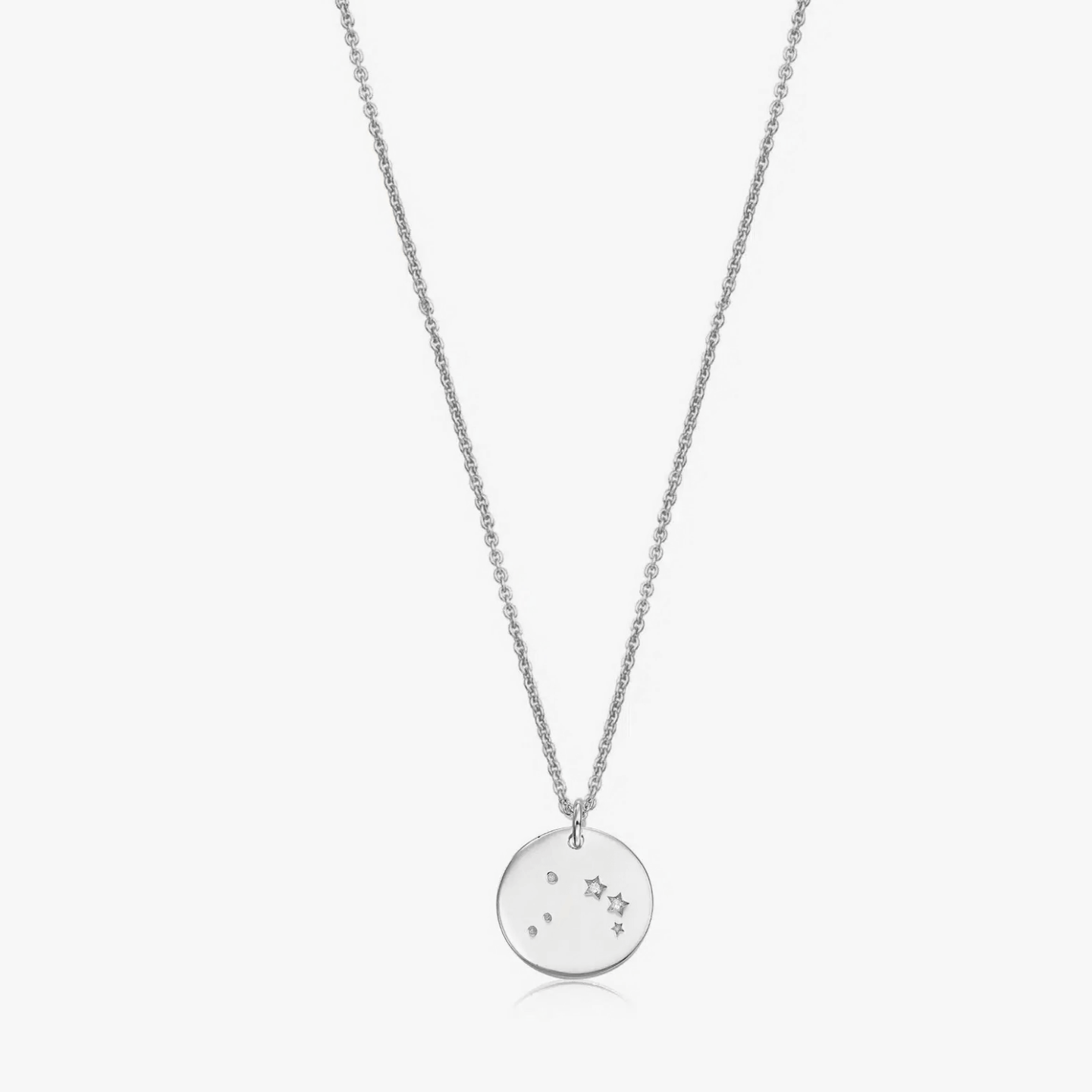 Stříbrný náhrdelník Silver Zodiac - Beran - Indira