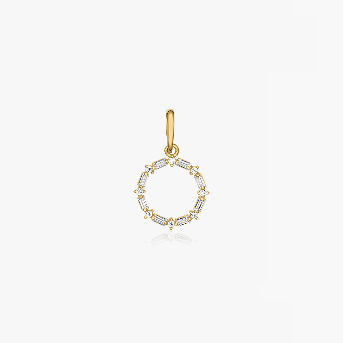 Zlatý přívěsek Halo - Indira